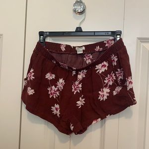 Forever 21 Floral Lounge Shorts